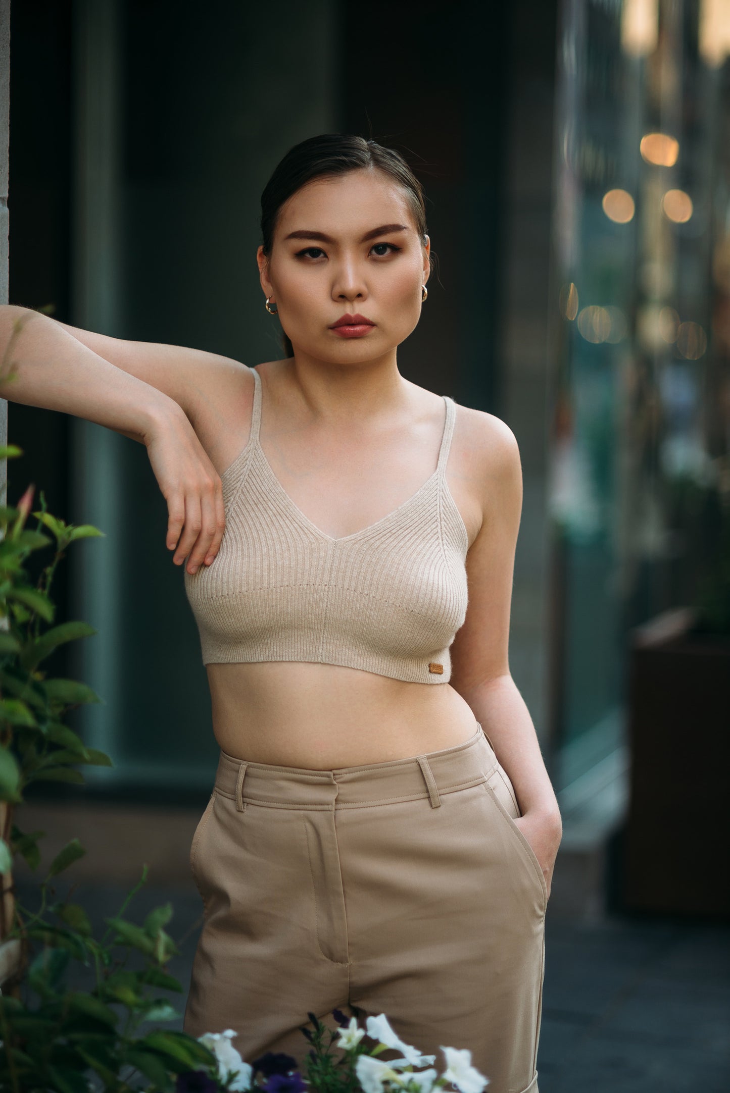 Cashmere Crop Top