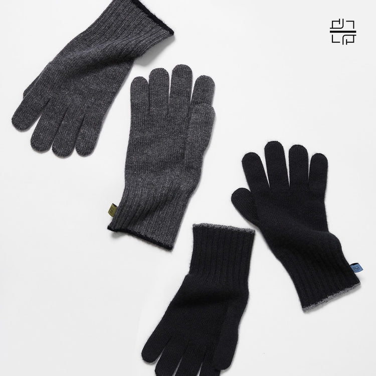 Cashmere Noir Gloves