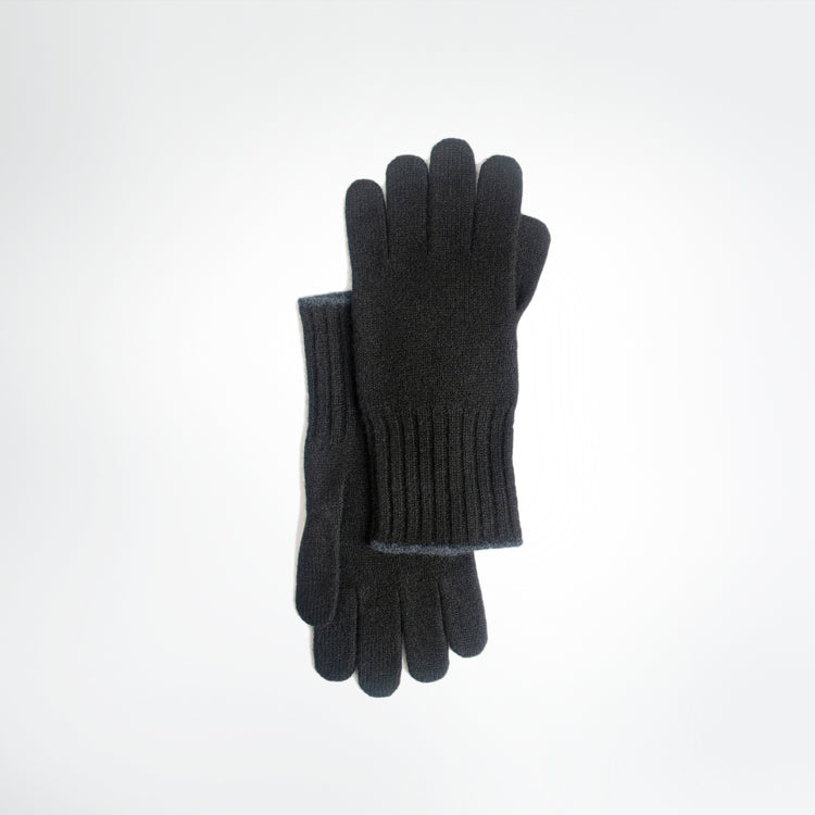 Cashmere Noir Gloves