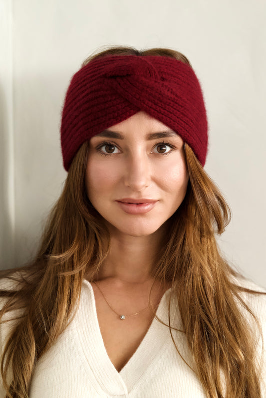 Cashmere Twisted Headband