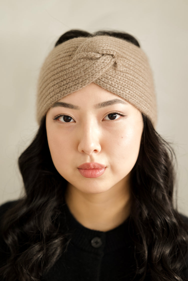 Cashmere Twisted Headband