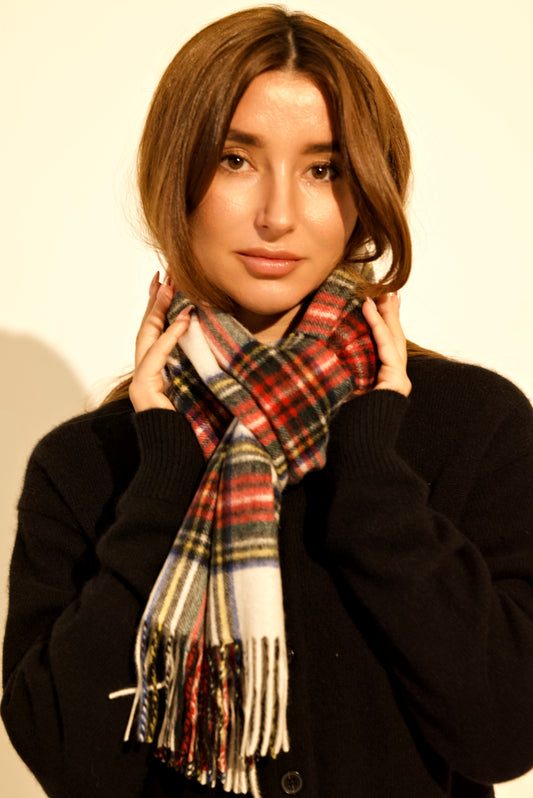 Noel Plaid Scarf