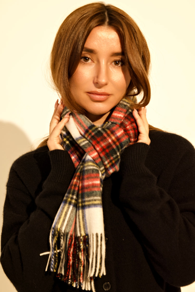 Noel Plaid Scarf