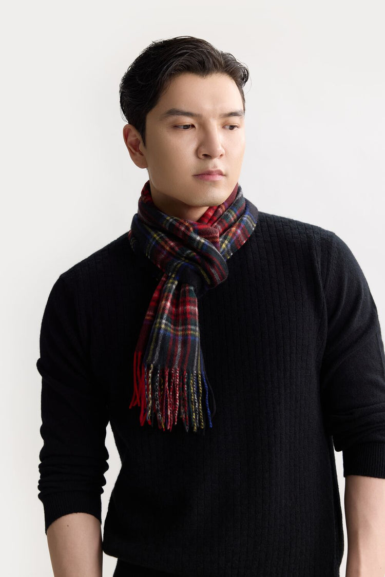 Noel Plaid Scarf