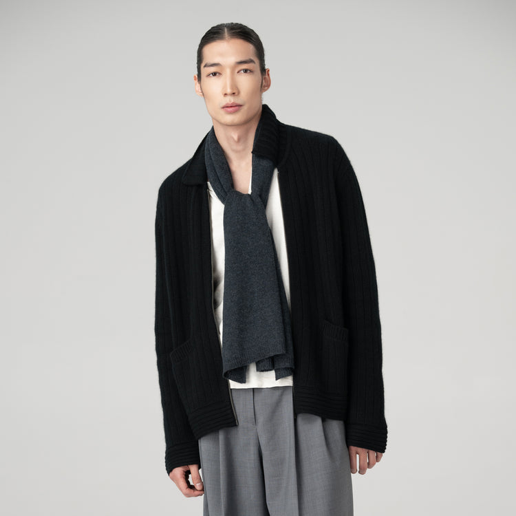 Cashmere Noir Scarf